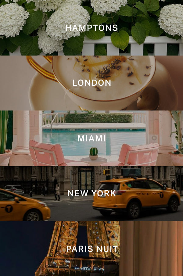 City Diffuser Collection - Scent Notes