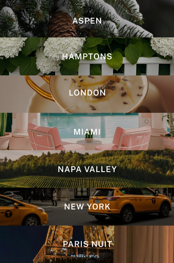 City Candle Collection - Scent Notes